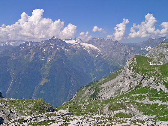 Schlossberg, Spannort and Kronton massifs 