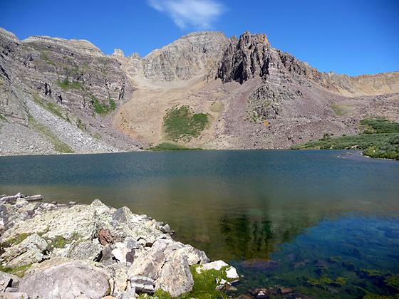 Cathedral Peak from Cathedral Lake 