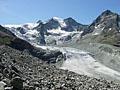 View of the Moiry Glacier