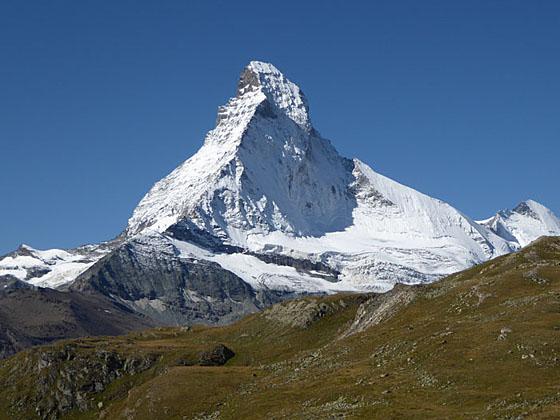 View of the Matterhorn from the Holbalm Plateau