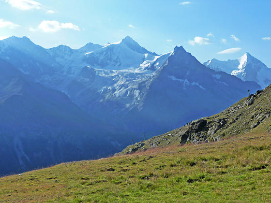 Close-up of the Zinalrothorn