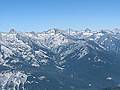 The Great Western Divid from Alta Peak.