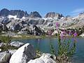 Ediza Lake and the Minarets