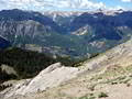 Yankee Boy Basin and the Mt. Sneffels Range from the Bridge of Heaven