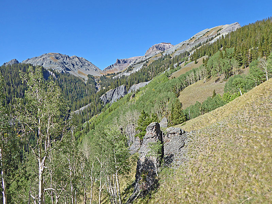 Whitehouse Mountain from the Oak Creek Overlook