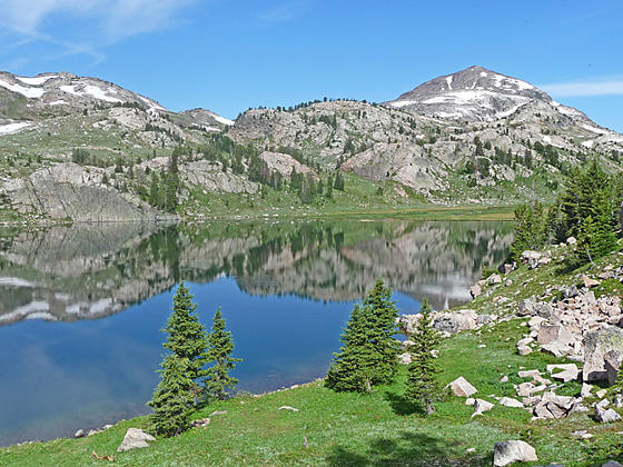 Lonesome Mountain from Becker Lake 