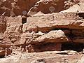 View of jailhous ruins from across the canyon.