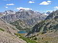 Clark Lake and the high peaks to the west