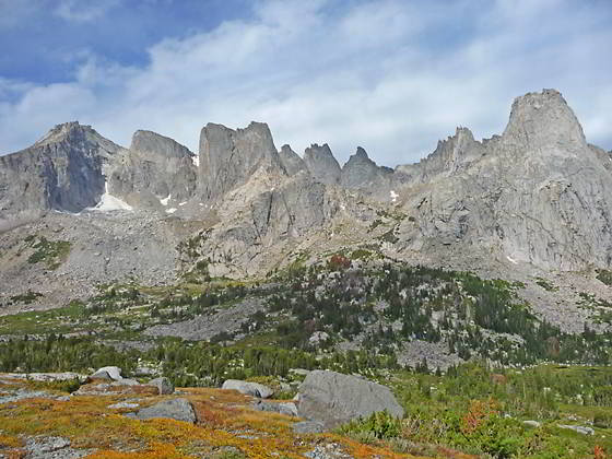 Cirque of the Towers from Jackass Pass