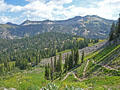 Continental Divide from the saddle along Green Mountain ridge