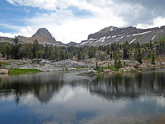 Buck Mountain and Peak 11094 in Alaska Basin 