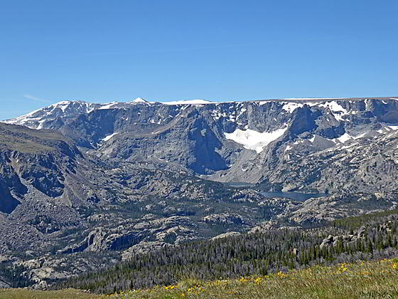 Downs Mountain, Peak 13,202 and Ross Lake 